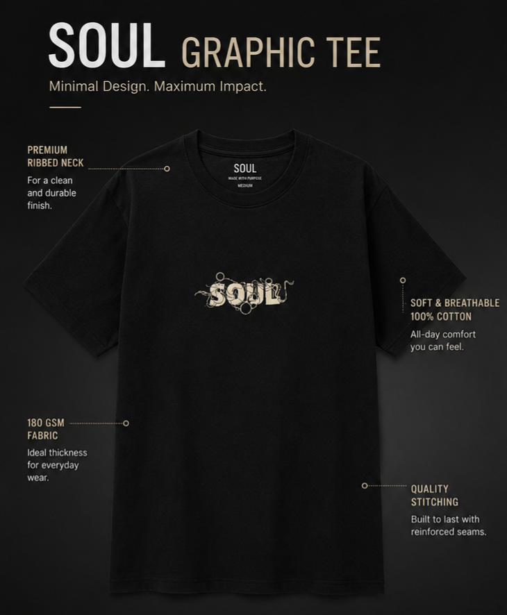 Soul Unisex Stretch T-shirt