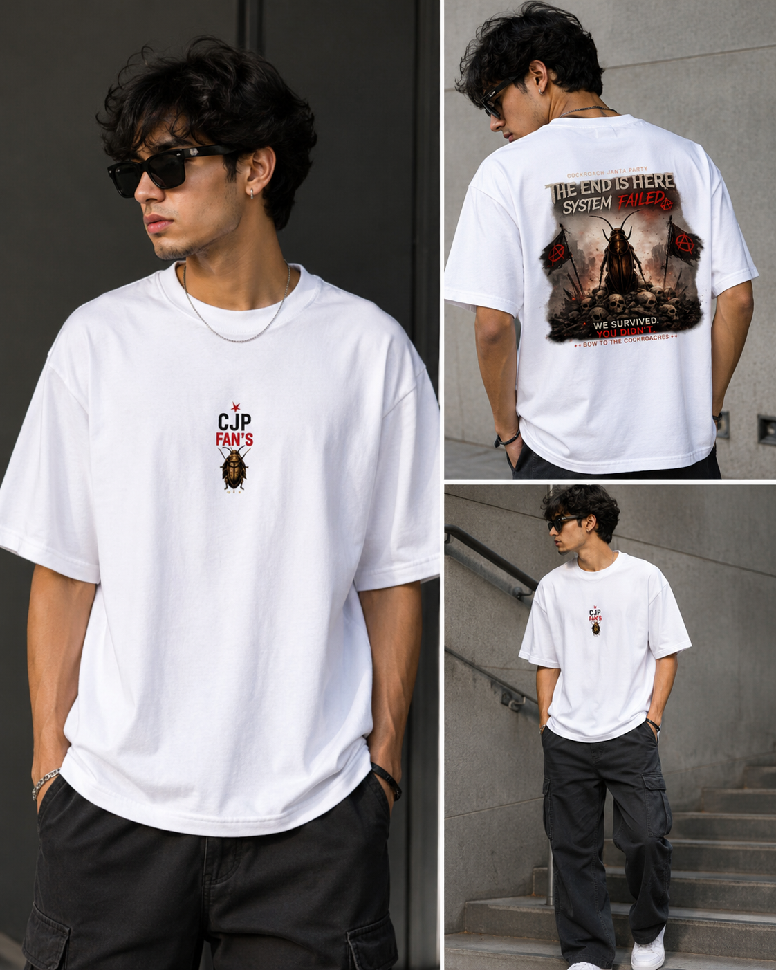 CJP Limited edition Unisex Oversized Standard T-Shirt