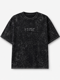 Shiv mantra Unisex Acid Washed Oversized Tee